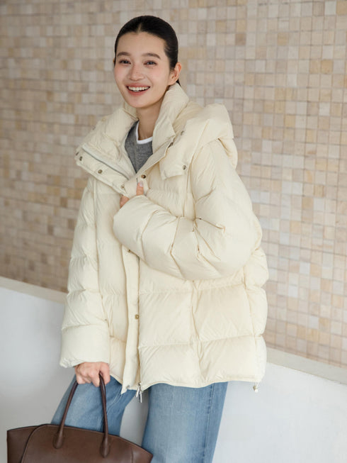 Hooded Down Jacket